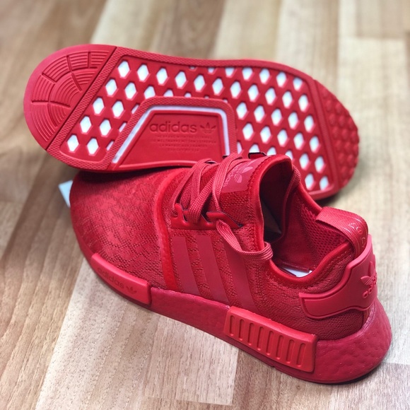 Adidas NMD_R1 Triple Red (FW7308) Womens Running - Picture 8 of 10